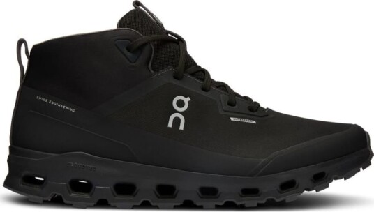 On Men's Cloudroam Waterproof 42, Black/Eclipse