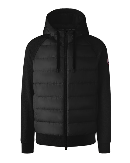 Canada Goose HyBridge Huron Full Zip Hoody M Black  L L 