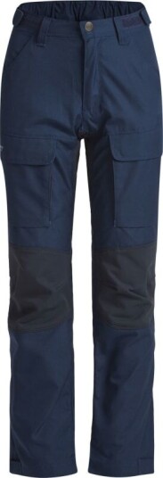 Lundhags Juniors' Fulu Rugged Stretch Hybrid Pant 140, Light Navy/Deep Blue