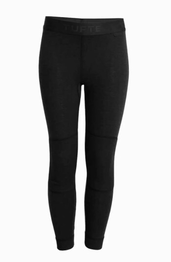 Tufte Bambull Long Johns, barn Black 98/104