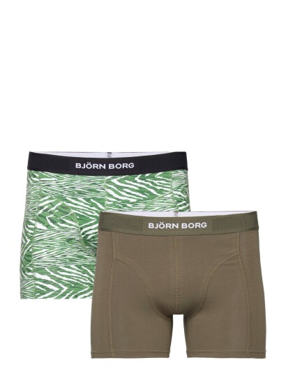 Björn Borg Premium Cotton Stretch Boxer 2P Khaki Björn Borg MULTIPACK 5 S , M , L , XL , XXL