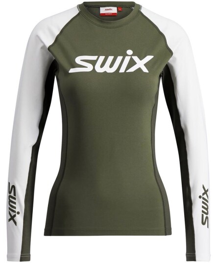 Swix Racex Dry Long Sleeve Grønn XL