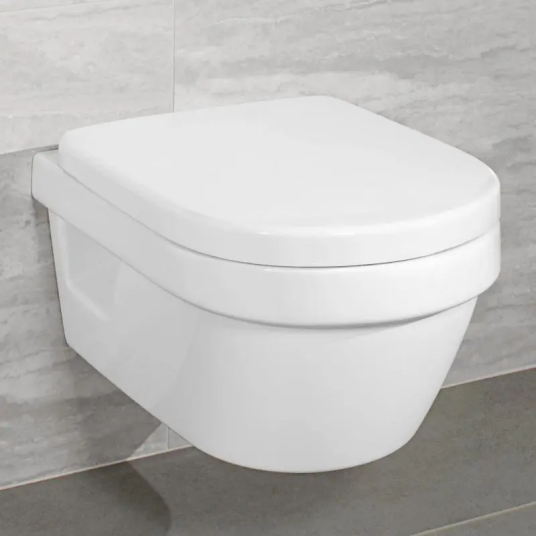 V&B Architectura Compact Veggh. toalett 350x480 mm. m/DirectFlush, Ceramic Plus