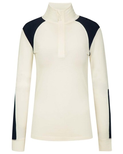 Woolland Hilleknuten L/S Top W snøw White (Storlek L)