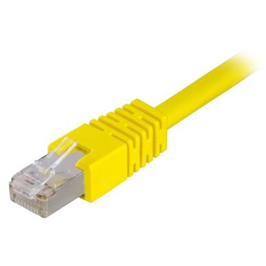 DELTACO U/UTP Cat6 patchkabel 2 m, gul