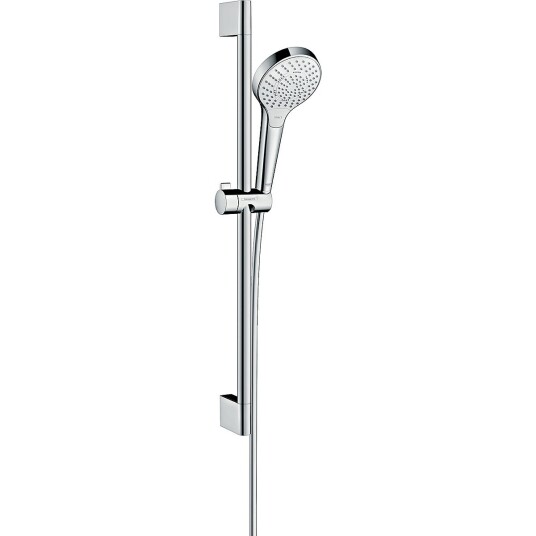 Hansgrohe Croma Select S Dusjsett Multi 65 cm, EcoSmart, Hvit/Krom