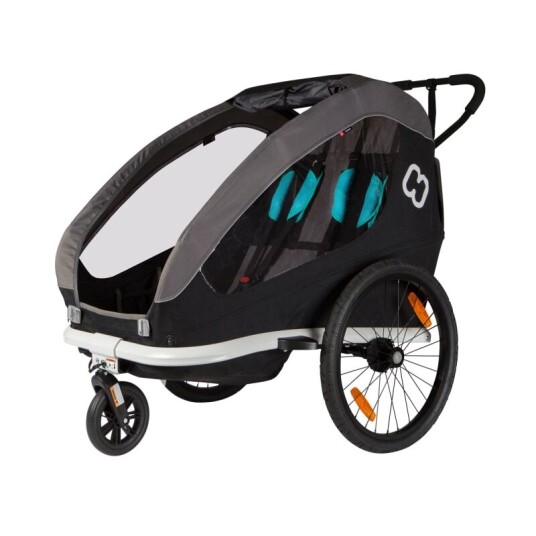 Hamax Traveller incl. Bicycle Arm & Stroller OneSize Black/Grey