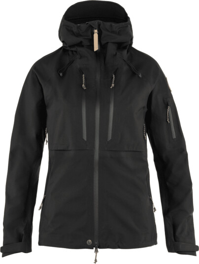 Fjellreven Women's Keb Eco-Shell Jacket XL, Black