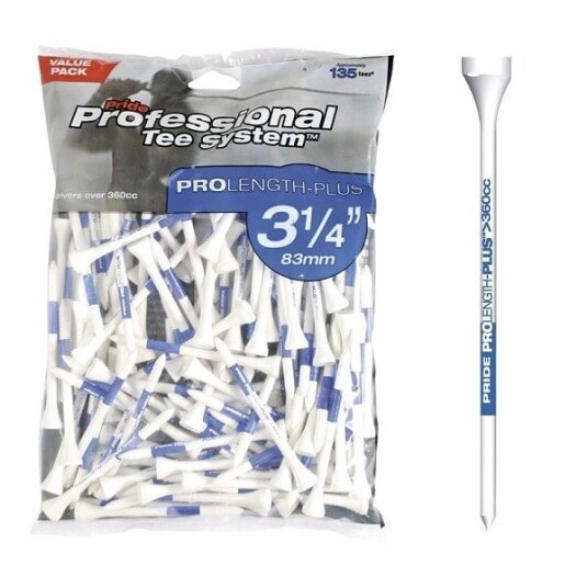 Pride Professional Golfpegger 83mm 75pk