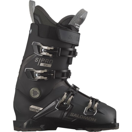 Salomon S/PRO MV 100 GW, Skistøvler, Herre, Black/Titanium 1 Met./Beluga 31,5