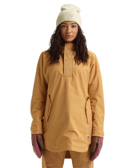 Burton Chuteout Anorak Jacket W Camel (Storlek S)