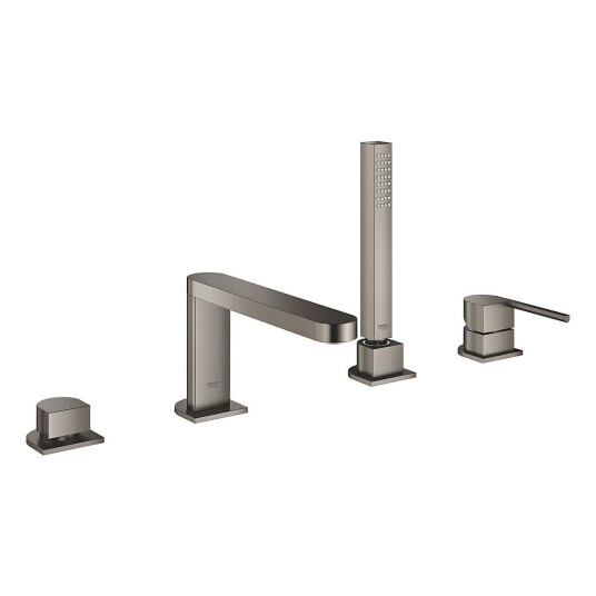 Grohe Plus 4-hulls badekarbatteri Brushed Hard Graphite