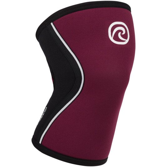 Rehband RX Knee Sleeve 5mm, knestøtte senior S Burgundy/black