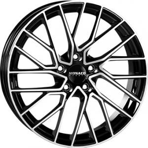 Monaco GP11 Gloss Black  Polished 8x19 5x112 ET28 B66.5