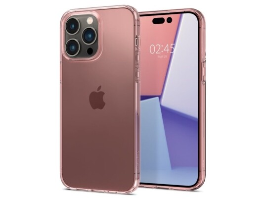 Spigen Acs04638, Etui, Apple, Iphone 14 Pro Max, 17 Cm (6.7"), Rosa, Gjennomsiktig