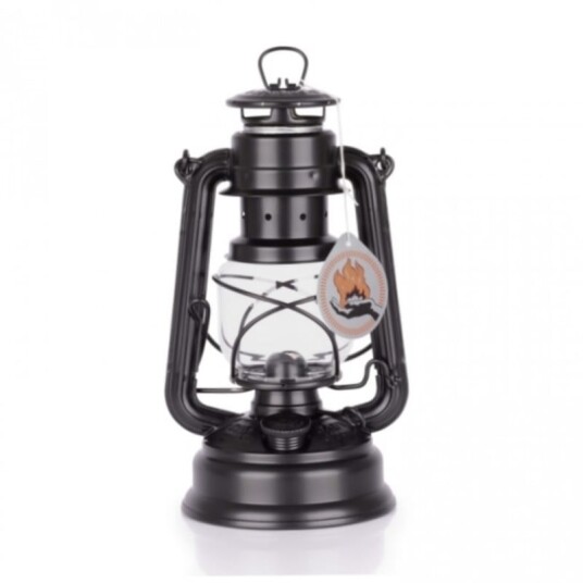 Feuerhand Hurricane Lantern Black 276 OneSize, Jet Black