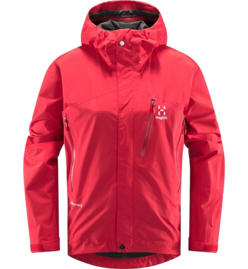 Hagl?fs Astral Gtx Jacket Women Scarlet Red L