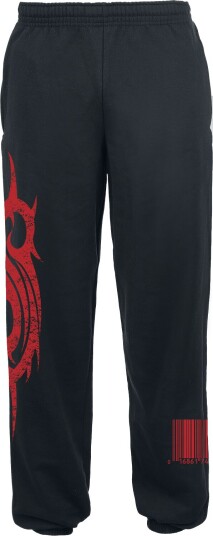 Slipknot Treningsbukse - Classic Tribal Logo - S til XXL - Herrer - svart