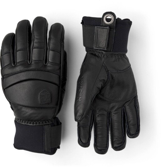 Hestra Fall Line - 5 finger black/black