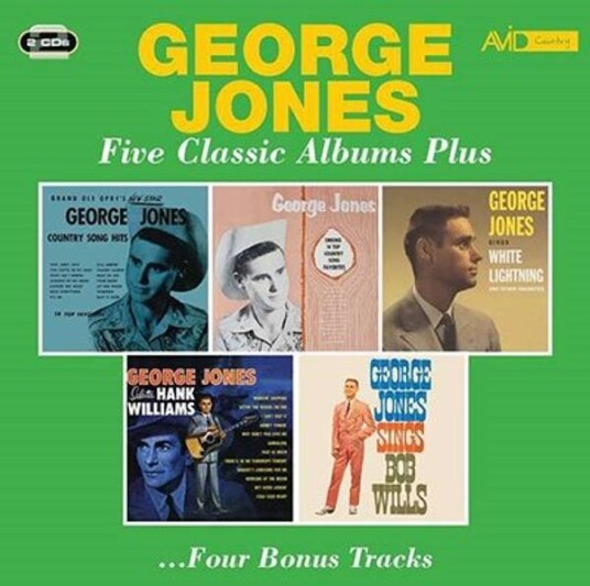 George Jones - Five Classic Albums Plus Four Bonus Tracks (2CD)