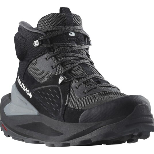 Salomon Men's Elixir Mid GORE-TEX 40, Black/Magnet/Quiet Shade