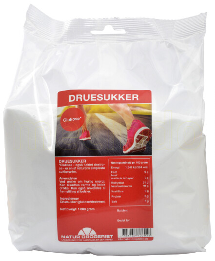 Natur Drogeriet Natur-Drogeriet Druesukker Rent (Glukose) 1 Kg