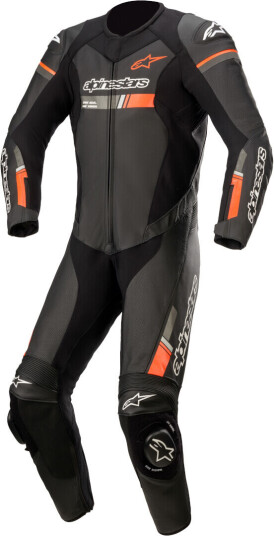 Alpinestars GP Force Chaser Ett stykke Motorsykkel skinn dress 52 Svart Rød