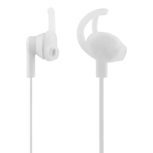 Streetz In-Ear Headset med 3,5mm kontakt - Hvit