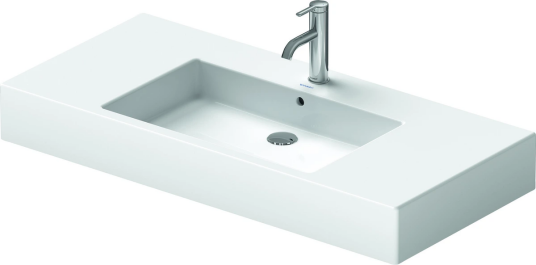 Duravit Vero Møbelservant 1050x490 mm, 1 bl.hull, u/o.l, Hvit m/WG