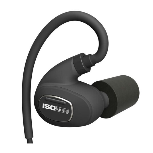 ISOtunes PRO v2 Støyisolerende Bluetooth Hodesett Svart