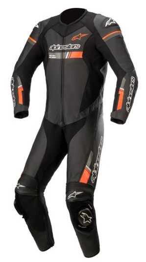 Alpinestars Gp Force Chaser V2 1 Pcs Svart/fluo/rød