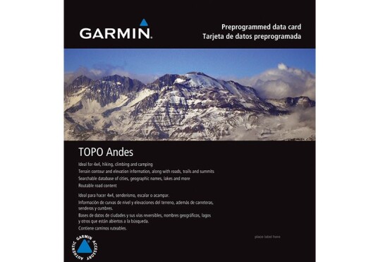 Garmin TOPO Chile Deluxe Garmin microSD™/SD™ card