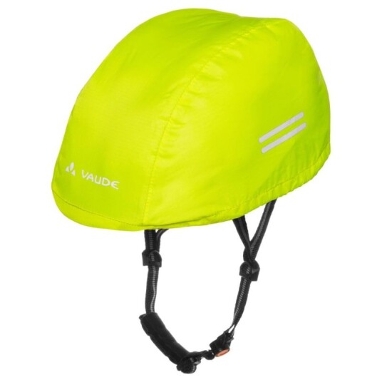 VAUDE Kids' Helmet Raincover OneSize, Neon Yellow