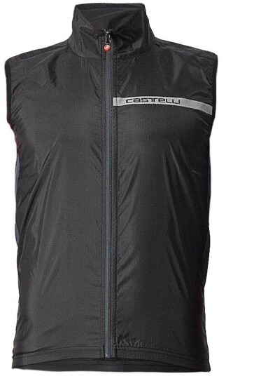 Castelli Squadra Stretch Vest Light Black/Dark Gray L