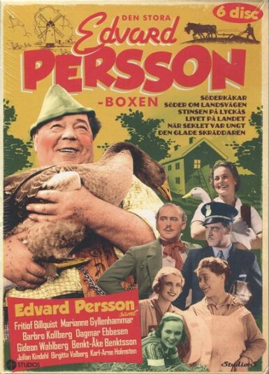 Den Stora Edvard PerssonBoxen Vol 1 Import DVD