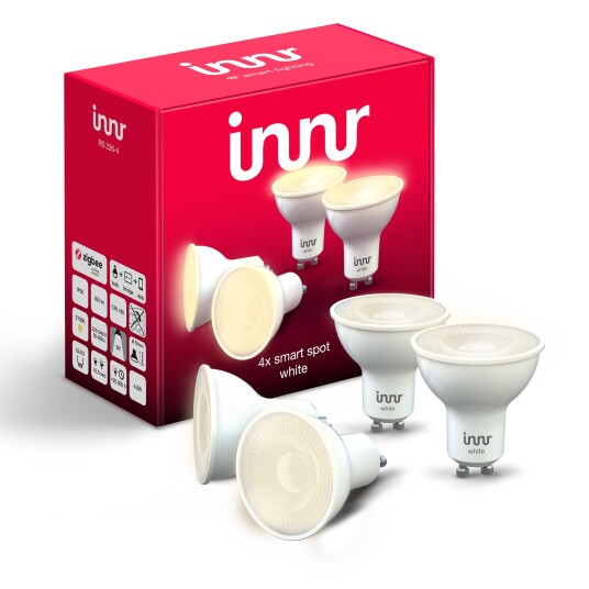 Innr - Smart Spot GU10 White - 4-Pack RS 226-4- Zigbee