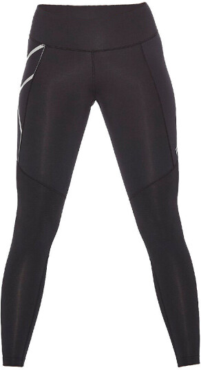 2xu Aero Vent Mid-Rise Compression Tights W Black/Silver Reflective MT