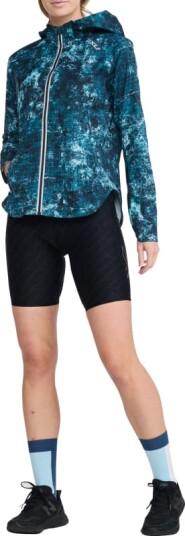 2XU Women's Aero Trailscape Jacket XS, Trailscape Bluejay/Slvrreflect