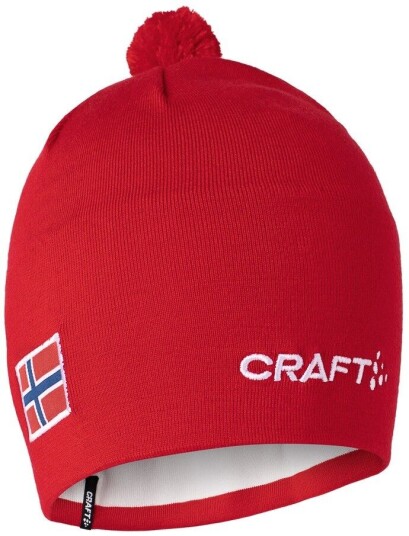 Craft Nor Practice Knit Hat Bright Red OS