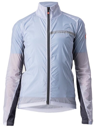 Castelli Squadra Stretch Jacket W Silver Gray/Dark Gray XL