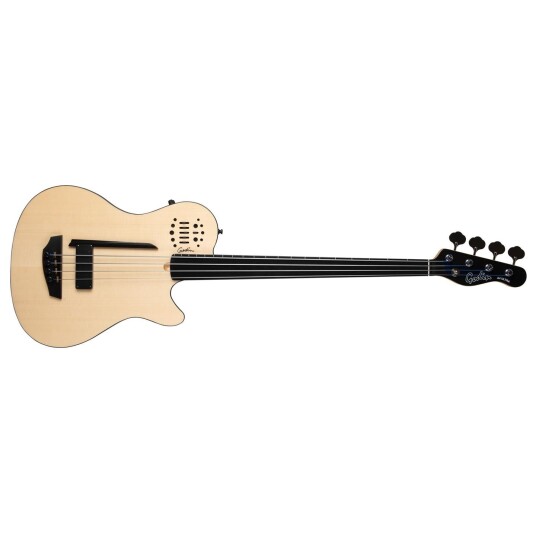 Godin A4 Natural Fretless A/e Bass