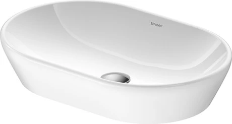 Duravit D-Neo Toppmontert Servant 600x400 mm, u/bl.hull, u/o.l, Hvit m/WG