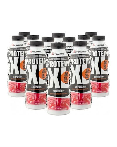 Nutramino Protein XL Shake Strawberry 12x500ml