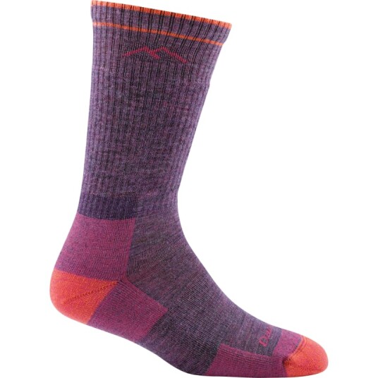 Darn Tough Women's Hiker Boot Sock Cushion S , Plum Heather