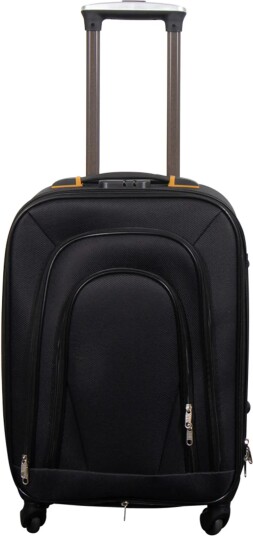 Borg Living Kabinkoffert - Softcase - Kraftig nylon - Svart trolleykoffert