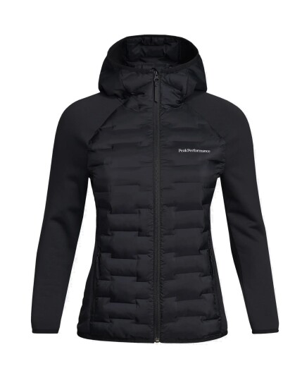 Peak Performance Argon Hybrød Hood Jacket W Black (Storlek XS)