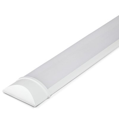 V-Tac 30W slim LED armatur - 120 cm, 155lm/W, 230V - Dimbar : Ikke dimbar, Kulør : Nøytral