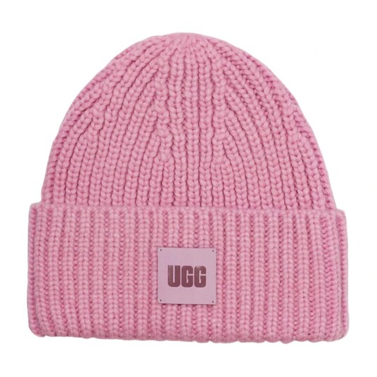 Ugg W chunky rib beanie Rosa