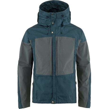 Fjellreven Keb Jacket, Herre Mountain Blue-Basalt(#35515B,#5A6263) Herre L