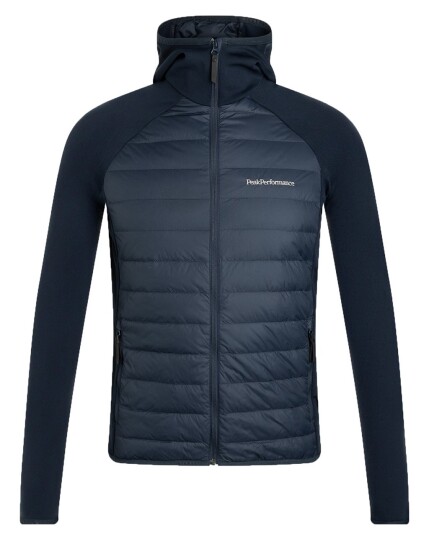 Peak Performance Down Hybrid Hood Jacket M Blue Shadow (Storlek XS)